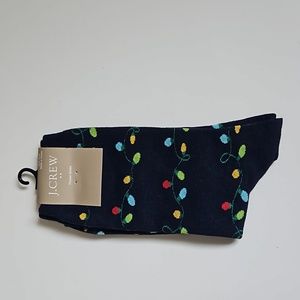 J. CREW Christmas Trouser Socks